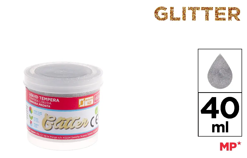 GLITTER TÉMPERA PAINT
