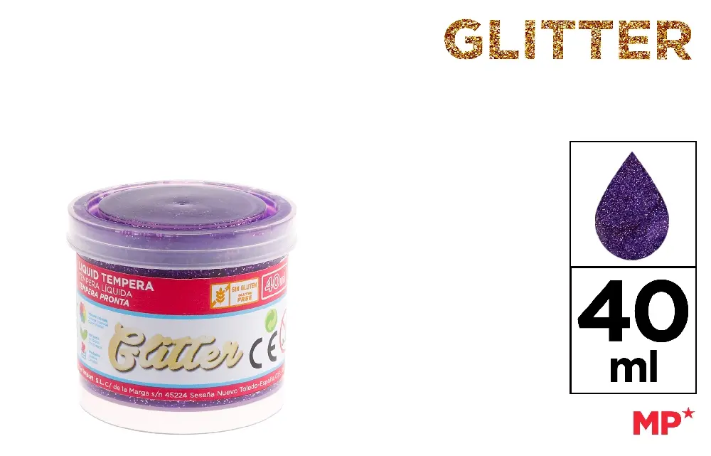 GLITTER TÉMPERA PAINT