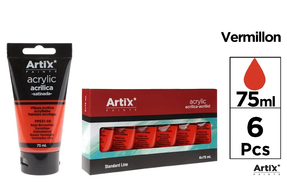 HIGH-DENSITY SATIN ACRYLIC PAINT 75 ml