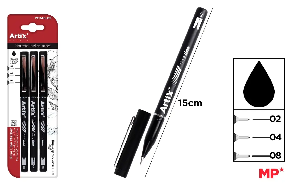 CALIBRATED MARKER PACK.