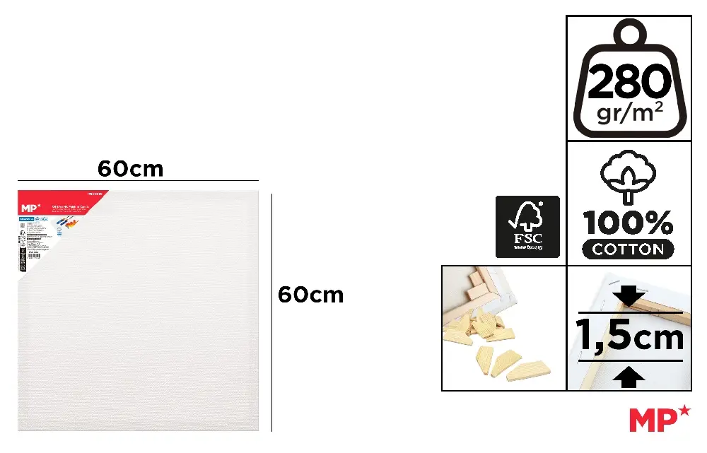 HIGH-QUALITY PROFESSIONAL CANVAS.