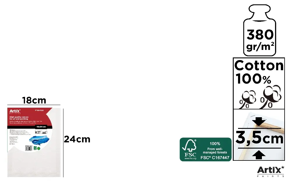 HIGH-QUALITY PROFESSIONAL CANVAS.