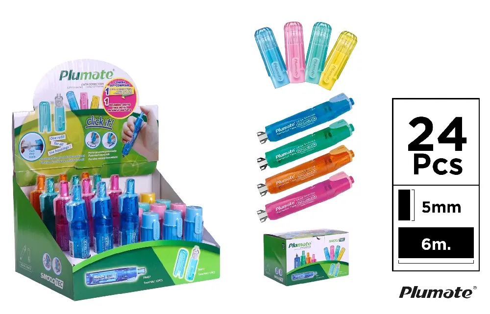 PLUMATE CORRECTION ROLLER DISPLAY