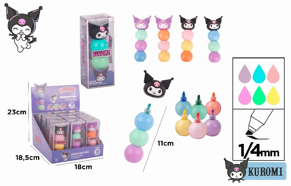 UNICORN HIGHLIGHTER 3 IN 1.