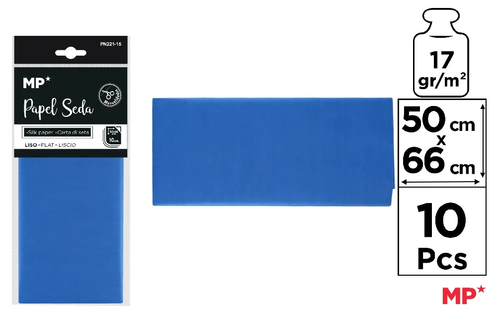 SILK PAPER 50 x 66 cm 17 g/m².