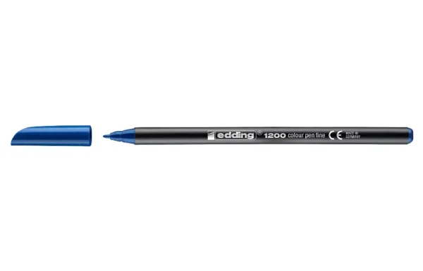 FELT-TIP PEN EDDING 1200 (17) BLUE STEEL