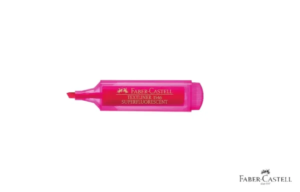 HIGHLIGHTER FLUO TEXTLINER 46 PINK FABER