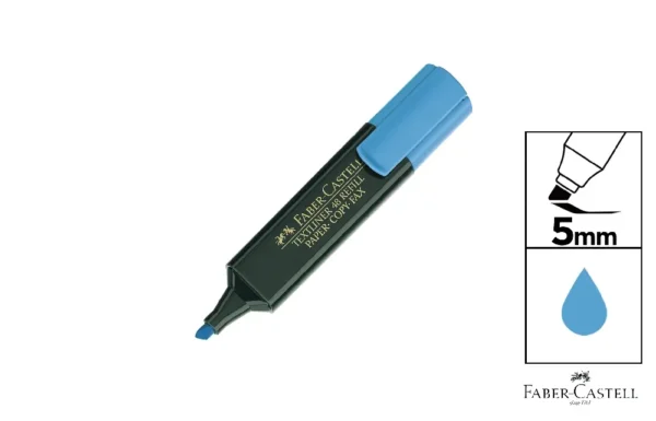 HIGHLIGHTER BLUE 1548851 FABER CASTELL