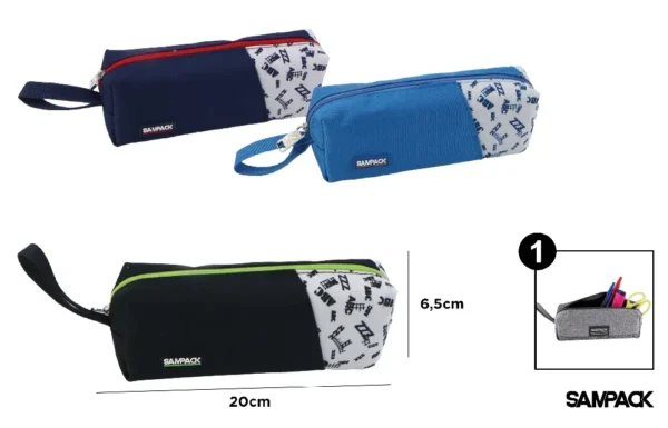 PENCIL CASE RECTANGULAR 1 ZIP.