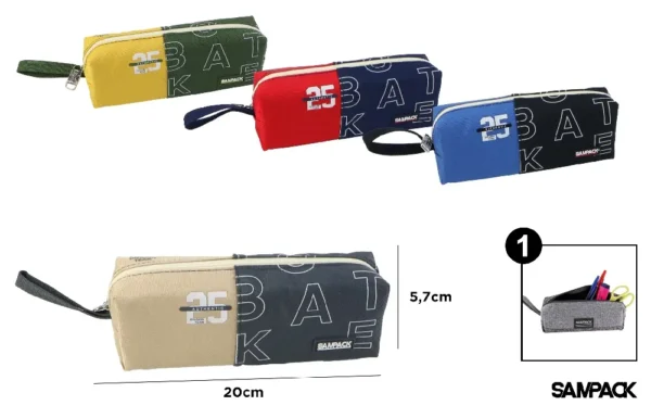 PENCIL CASE RECTANGULAR 1 ZIP.