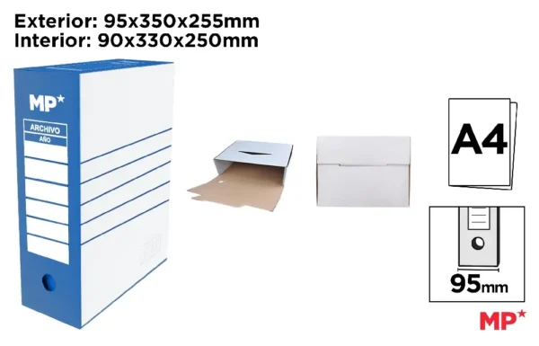 STORAGE DOCUMENT FILE BOX.