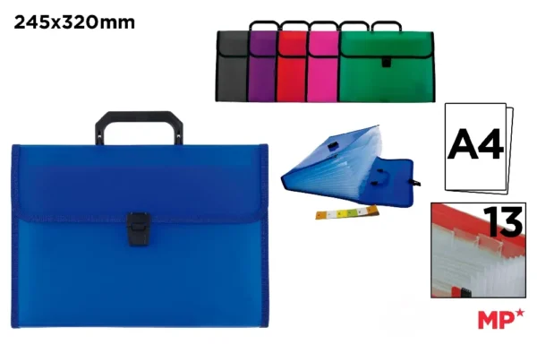 POLYPROPYLENE EXPANDING FOLDER CASE WITH