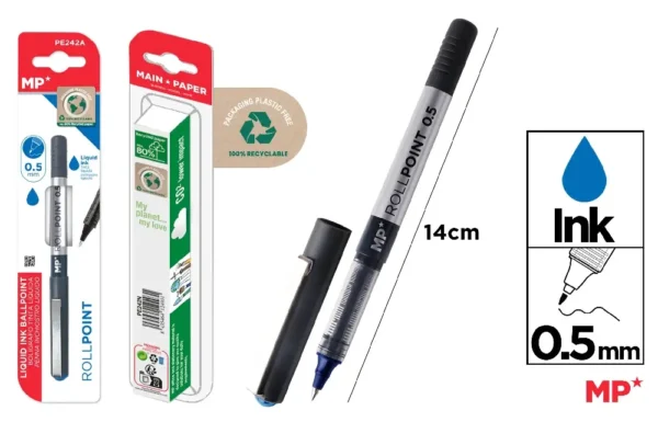 LIQUID INK ROLLERBALL TIP PEN 0.5 mm