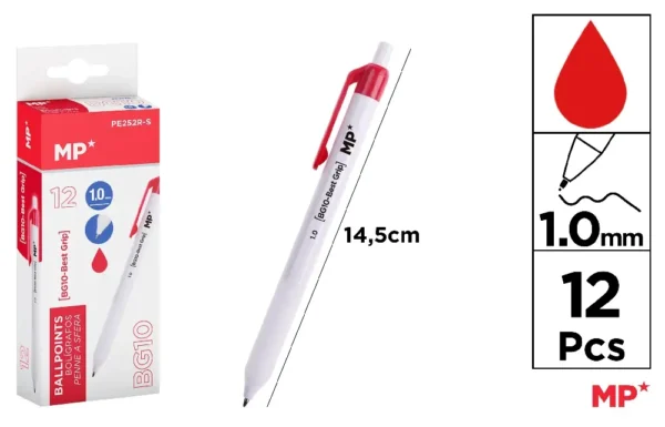 BEST GRIP BALLPOINT PEN 1.0 mm.