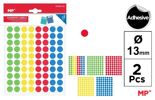 DECORATED ADHESIVES LABELS.