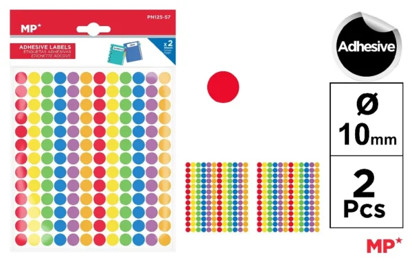 DECORATED ADHESIVES LABELS.