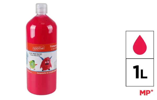 SCHOOL LIQUID TÉMPERA 1000 ml.