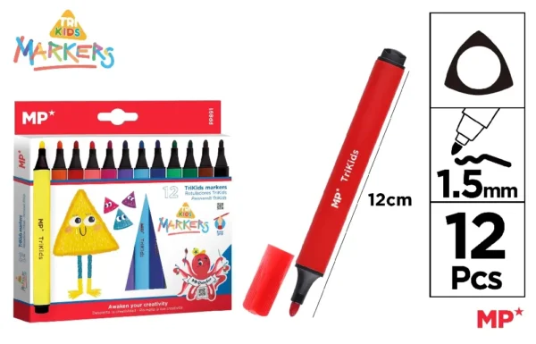 TRIKIDS COLOUR MARKERS.