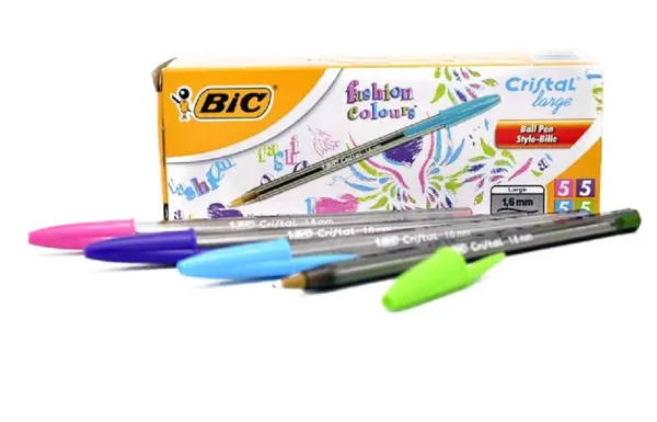 BIC CRYSTAL CRYSTAL PEN 1.6 FASHION 20 P