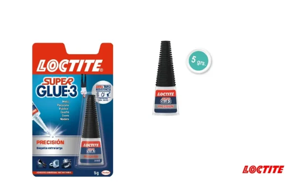 GLUE SUPER GLUE-3 5 g 2640076 LOCTITE HE