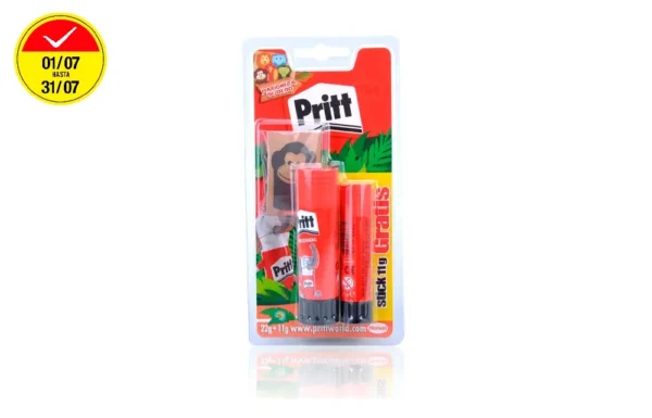 STICKER GLUE 22 g +11 g 1136800 PRITT HE