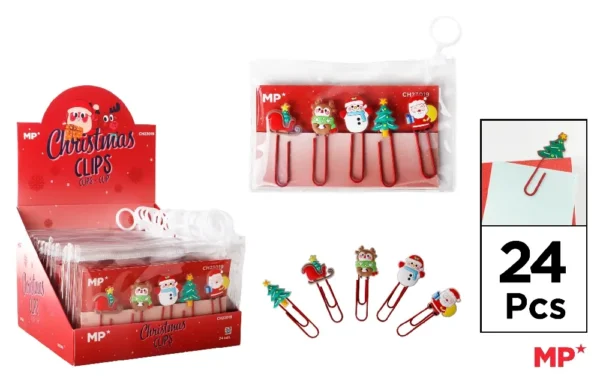 CHRISTMAS PAPER CLIPS.