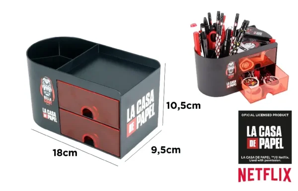 DESK ORGANIZER LA CASA DE PAPEL