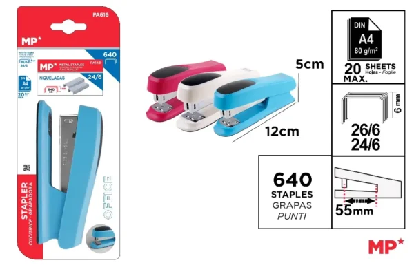 DESKTOP STAPLER 20 SHEETS