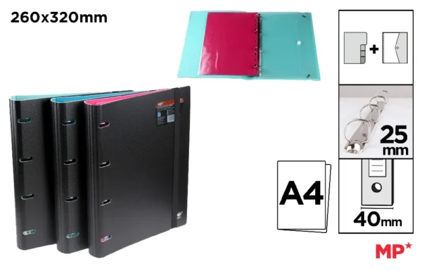 MULTIFUNCTION RING BINDER.