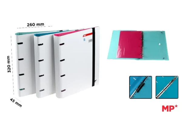 MULTIFUNCTION RING BINDER.