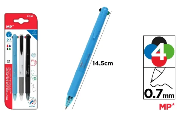 4-COLOUR BALLPOINT PEN 0.7 mm.