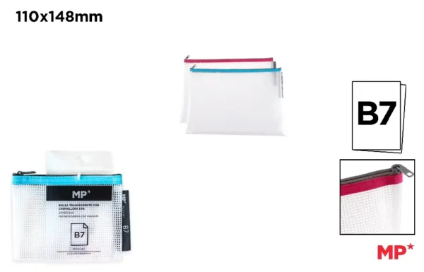 EVA MESH ZIPPER BAG