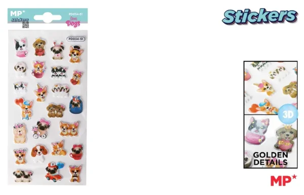 Raised Stickers.