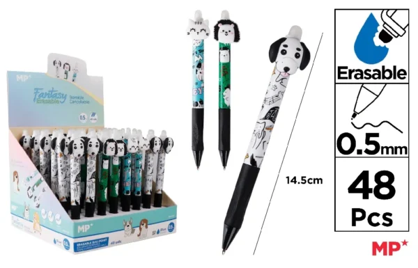 ERASABLE BALLPOINT PEN 48 U DISPLAY