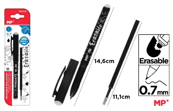 ERASABLE PEN + REFILL