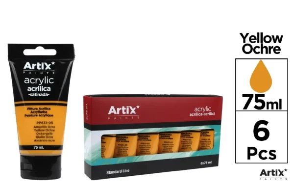 HIGH-DENSITY SATIN ACRYLIC PAINT 75 ml