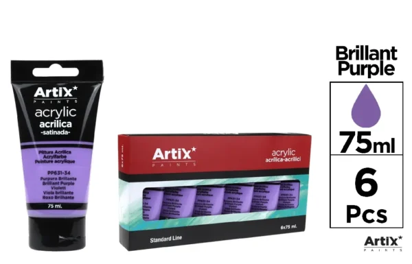 HIGH-DENSITY SATIN ACRYLIC PAINT 75 ml