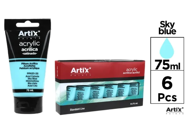 HIGH-DENSITY SATIN ACRYLIC PAINT 75 ml