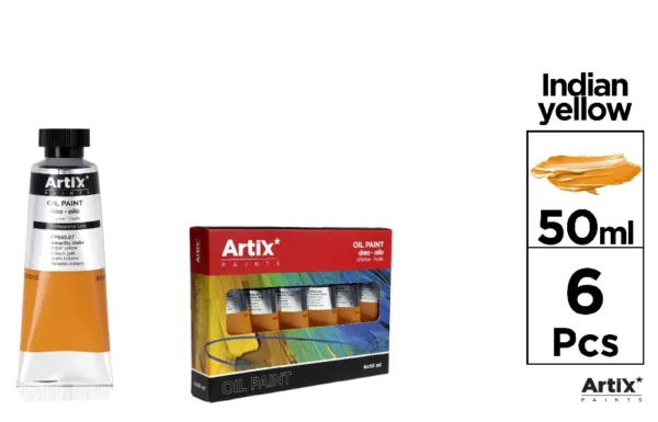 OIL PAINT 50 ml INDIAN YELLOW