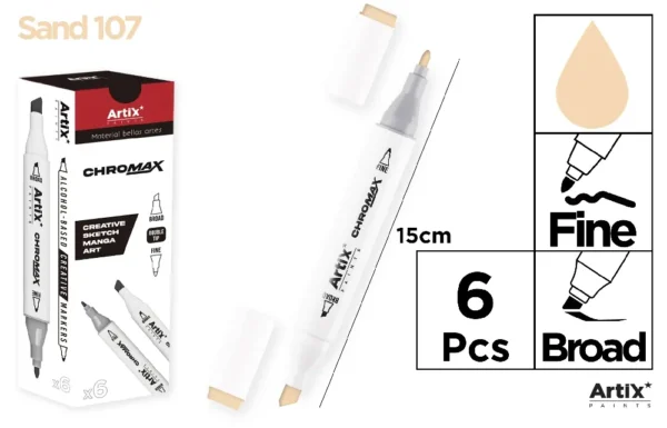 DOUBLE TIP CREATIVE CHROMAX MARKER