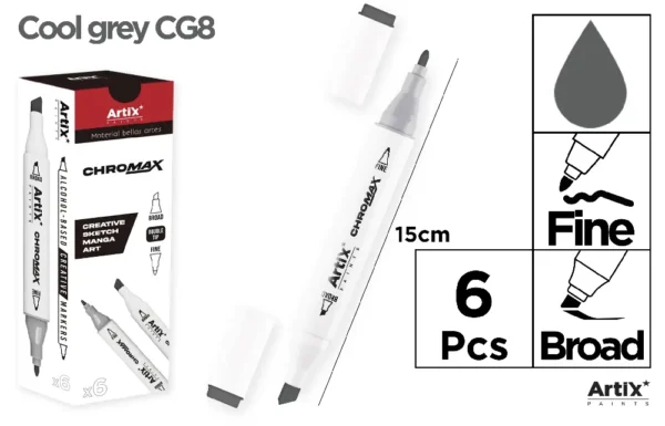 DOUBLE TIP CREATIVE CHROMAX MARKER