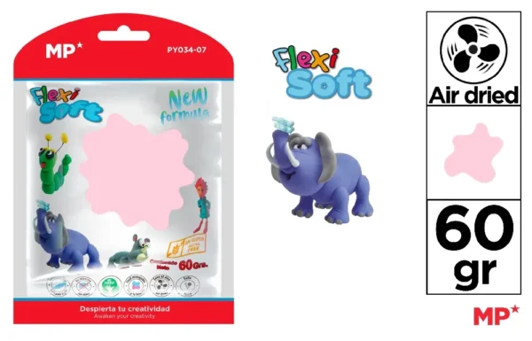 AIR-DRY MODELLING CLAY 60 g.