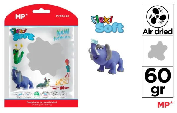 AIR-DRY MODELLING CLAY 60 g.