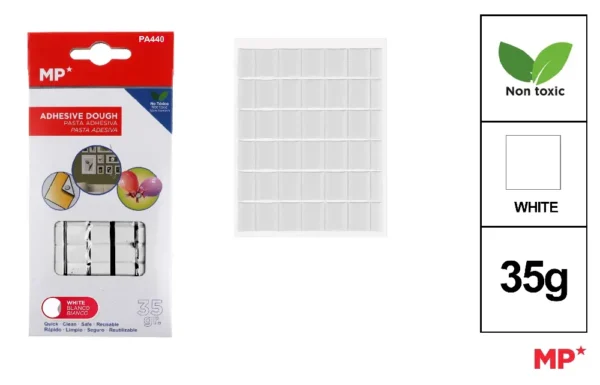 ADHESIVE DOUGH 35 g WHITE
