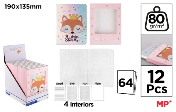 Creative Holographic Notebook 19x13.5cm