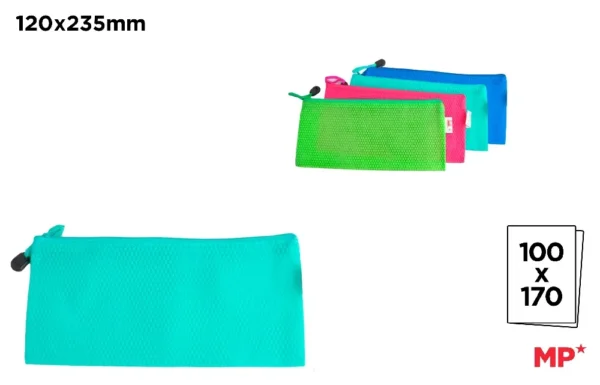 FABRIC BAG WITH ZIPPER