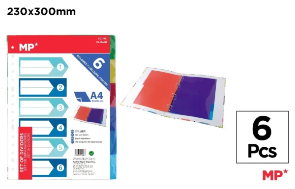 PLASTIC DIVIDERS SET