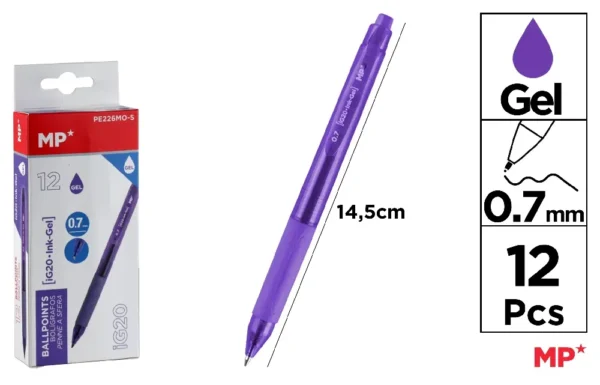 GEL INK BALLPOINT PEN 0.7 mm