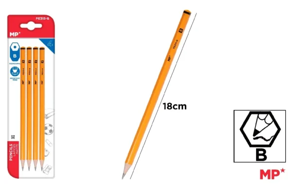 GRAPHITE PENCIL B.