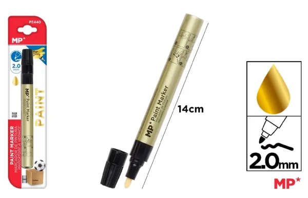 LONG LASTING PAINT MARKER BULLET TIP.